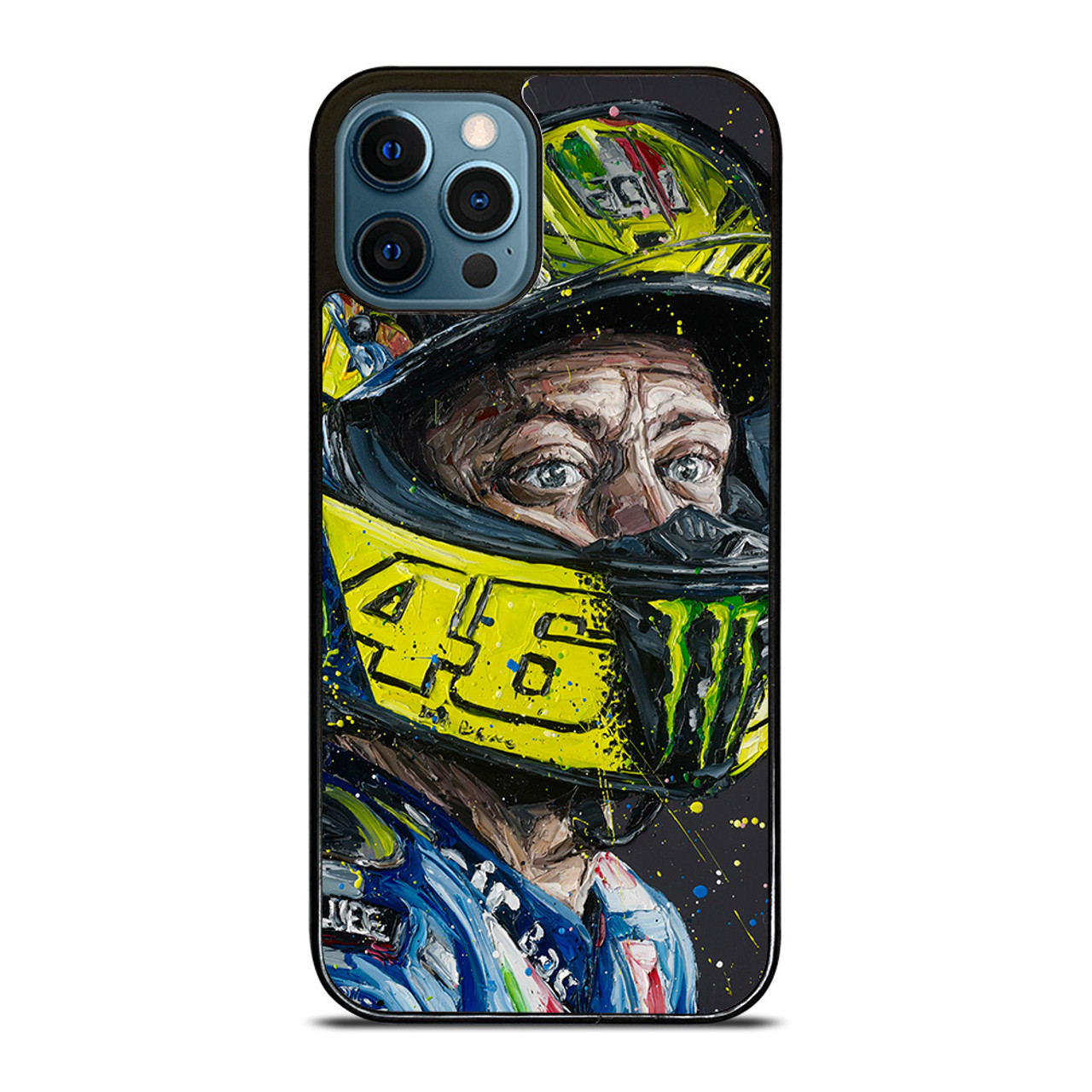 VALENTINO ROSSI ART 46 iPhone 12 Pro Max Case